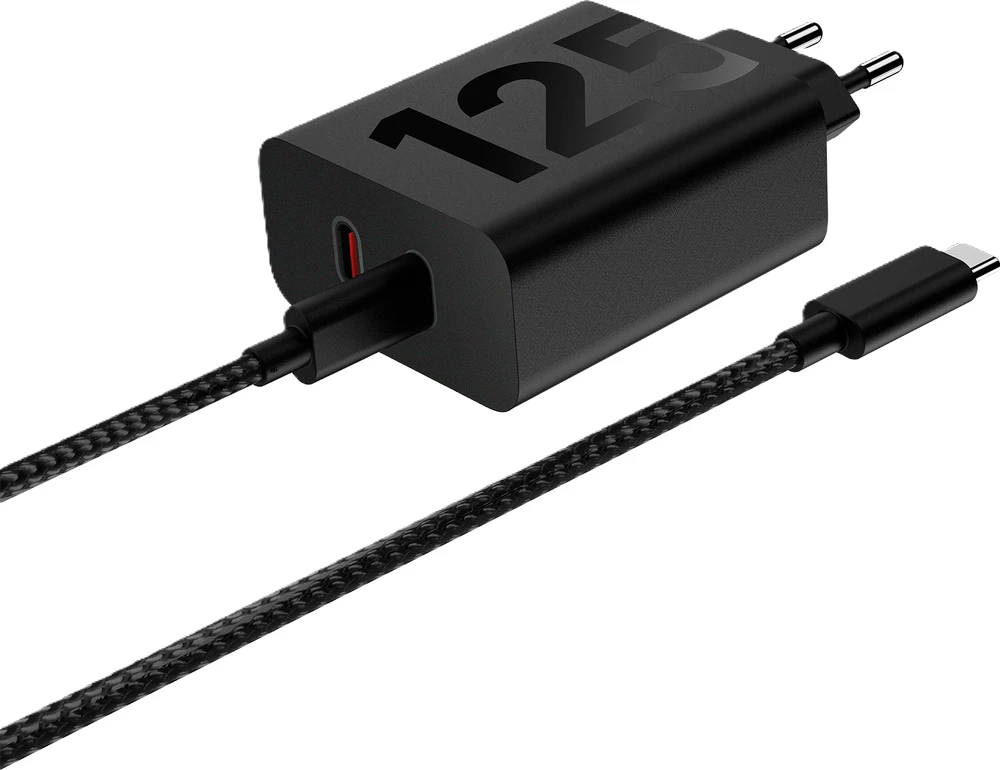 Motorola 125W-TurboPower Duo-Ladegerät Schwarz